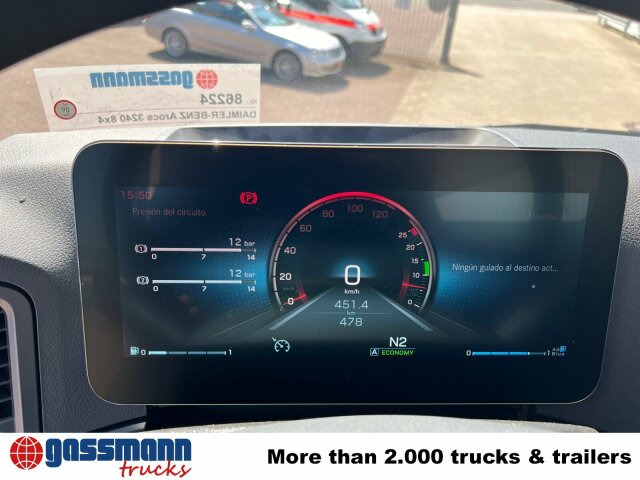 Новый Самосвал Mercedes-Benz Arocs 3240 8x4, Meiller 3-Seiten Kipper, ca.: фото 6 Новый Самосвал Mercedes-Benz Arocs 3240 8x4, Meiller 3-Seiten Kipper, ca.: фото 6