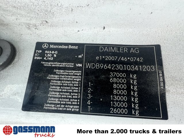 Mercedes-Benz Arocs 3253 K 8x4/4, Retarder, Stahlmulde ca. - Внедорожный самосвал: фото 2 Mercedes-Benz Arocs 3253 K 8x4/4, Retarder, Stahlmulde ca. - Внедорожный самосвал: фото 2