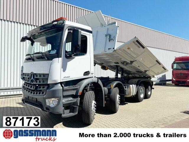 Mercedes-Benz Arocs 4142/48 K 8x4/4, Meiller Bordmatik links - Самосвал: фото 1 Mercedes-Benz Arocs 4142/48 K 8x4/4, Meiller Bordmatik links - Самосвал: фото 1