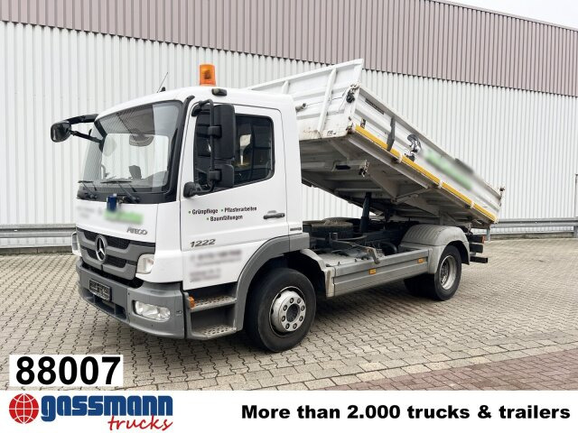 Mercedes-Benz Atego 1222 K 4x2, 2x AHK - Самосвал: фото 1 Mercedes-Benz Atego 1222 K 4x2, 2x AHK - Самосвал: фото 1