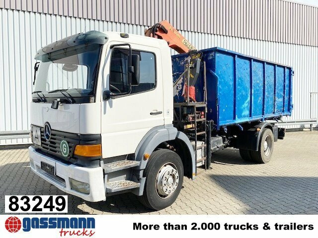 Mercedes-Benz Atego 1823 4x2 mit Kran Palfinger PK10500, - Самосвал, Автоманипулятор: фото 1 Mercedes-Benz Atego 1823 4x2 mit Kran Palfinger PK10500, - Самосвал, Автоманипулятор: фото 1