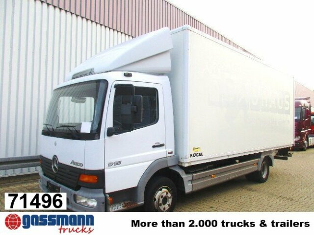 Mercedes-Benz Atego 815 4x2 - Грузовик с закрытым кузовом: фото 1 Mercedes-Benz Atego 815 4x2 - Грузовик с закрытым кузовом: фото 1