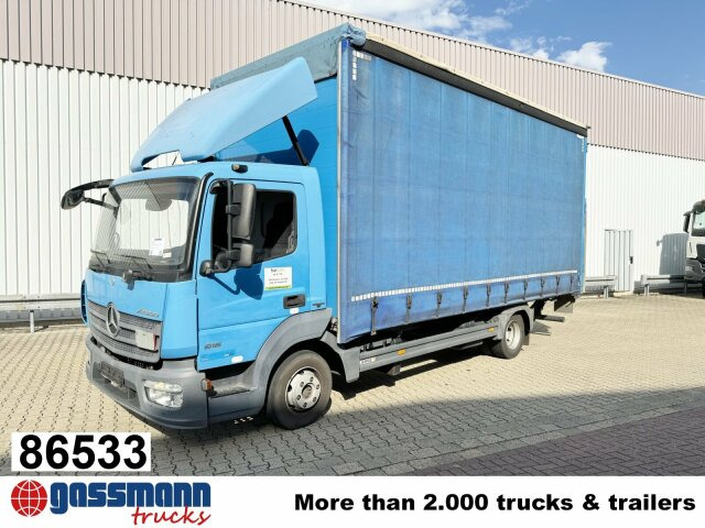 Mercedes-Benz Atego 816 L 4x2, Dautel LBW - Грузовик бортовой/ Платформа: фото 1 Mercedes-Benz Atego 816 L 4x2, Dautel LBW - Грузовик бортовой/ Платформа: фото 1