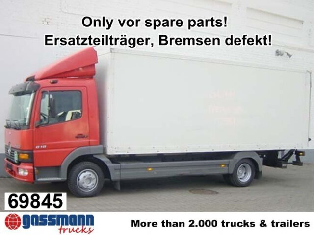 Mercedes-Benz Atego 818 L 4x2, Ersatzteilträger! - Грузовик с закрытым кузовом: фото 1 Mercedes-Benz Atego 818 L 4x2, Ersatzteilträger! - Грузовик с закрытым кузовом: фото 1