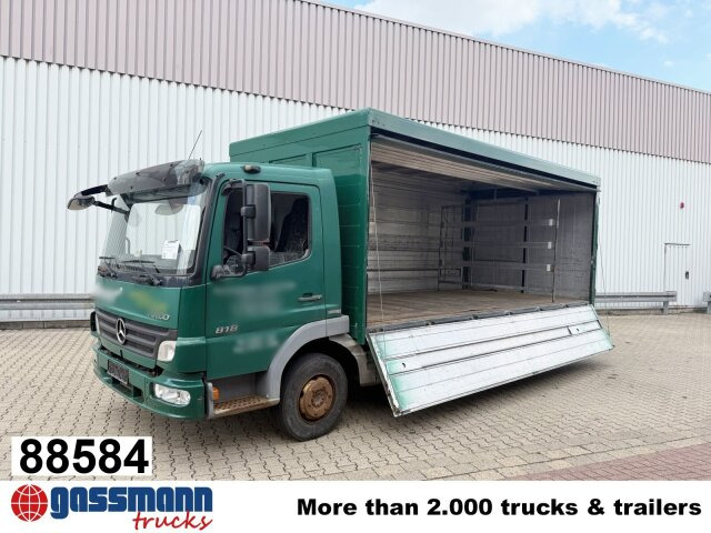 Mercedes-Benz Atego 818 L 4x2, Getränkekoffer, 2x AHK - Грузовик с закрытым кузовом: фото 1 Mercedes-Benz Atego 818 L 4x2, Getränkekoffer, 2x AHK - Грузовик с закрытым кузовом: фото 1