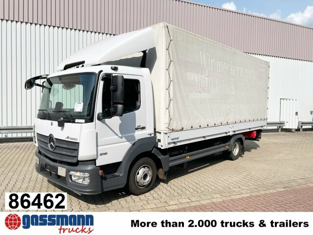 Mercedes-Benz Atego 818 L 4x2 mit Sörensen LBW - Грузовик бортовой/ Платформа: фото 1 Mercedes-Benz Atego 818 L 4x2 mit Sörensen LBW - Грузовик бортовой/ Платформа: фото 1