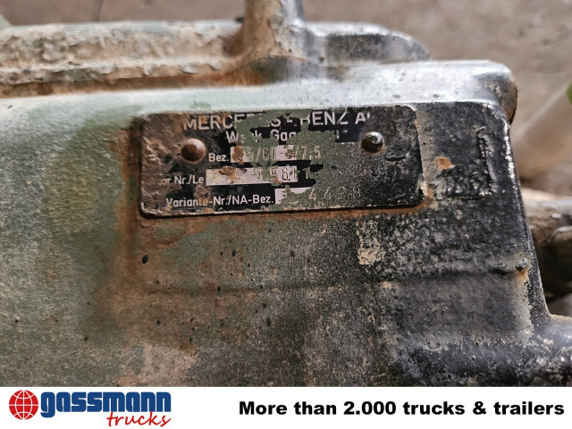 Mercedes-Benz LK 817 Schaltgetriebe G3/60-5/7.5 - Коробка передач и запчасти для Грузовиков: фото 2 Mercedes-Benz LK 817 Schaltgetriebe G3/60-5/7.5 - Коробка передач и запчасти для Грузовиков: фото 2