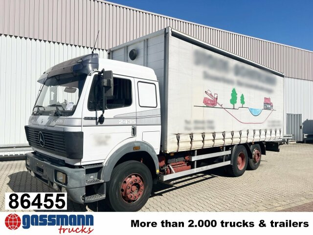Mercedes-Benz SK 2435 L 6x2, V8, Spülbohrwagen - Грузовик с закрытым кузовом: фото 1 Mercedes-Benz SK 2435 L 6x2, V8, Spülbohrwagen - Грузовик с закрытым кузовом: фото 1