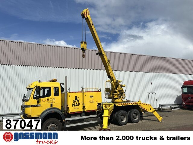 Mercedes-Benz SK II 2638/44 A 6x6, V8, Retarder, Kran, 2x - Автоманипулятор: фото 1 Mercedes-Benz SK II 2638/44 A 6x6, V8, Retarder, Kran, 2x - Автоманипулятор: фото 1