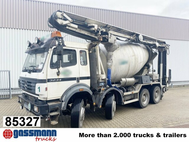 Mercedes-Benz SK II 3234 B 8x4/4, LT Betonmischer, - Автобетоносмеситель: фото 1 Mercedes-Benz SK II 3234 B 8x4/4, LT Betonmischer, - Автобетоносмеситель: фото 1