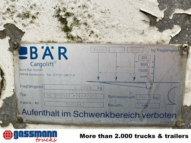 ROHR 2-A-Kühlanhänger, LBW - Прицеп-рефрижератор: фото 5 ROHR 2-A-Kühlanhänger, LBW - Прицеп-рефрижератор: фото 5