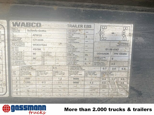 Прицеп-контейнеровоз/ Сменный кузов Schmitz Cargobull AWF 18: фото 6