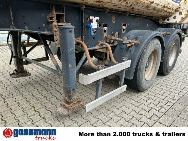 Самосвальный полуприцеп Schmitz Cargobull SKI 18 SL 7.2, Liftachse, Stahlmulde ca. 24m³: фото 13