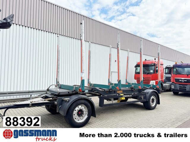 Schwarzmüller 2-Achs Holzanhänger - Прицеп лесовоз: фото 1 Schwarzmüller 2-Achs Holzanhänger - Прицеп лесовоз: фото 1