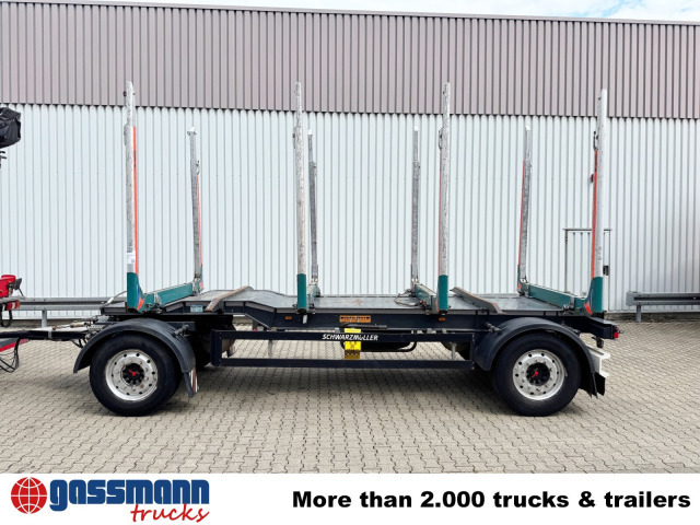 Schwarzmüller 2-Achs Holzanhänger - Прицеп лесовоз: фото 3 Schwarzmüller 2-Achs Holzanhänger - Прицеп лесовоз: фото 3