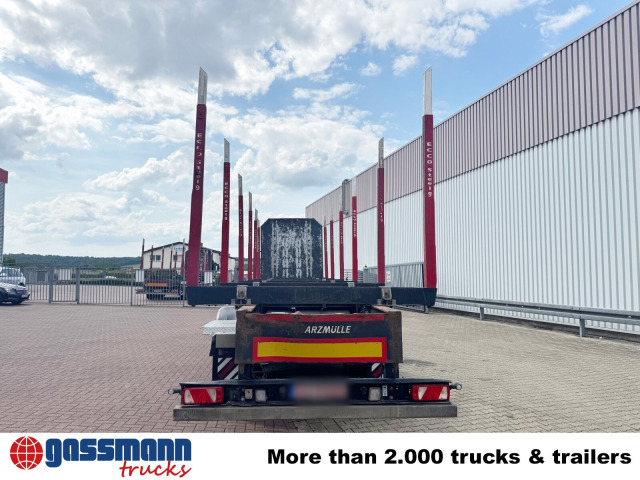 Schwarzmüller 3-Achs Holzauflieger, Liftachse, MEHRFACH - Полуприцеп лесовоз: фото 4 Schwarzmüller 3-Achs Holzauflieger, Liftachse, MEHRFACH - Полуприцеп лесовоз: фото 4