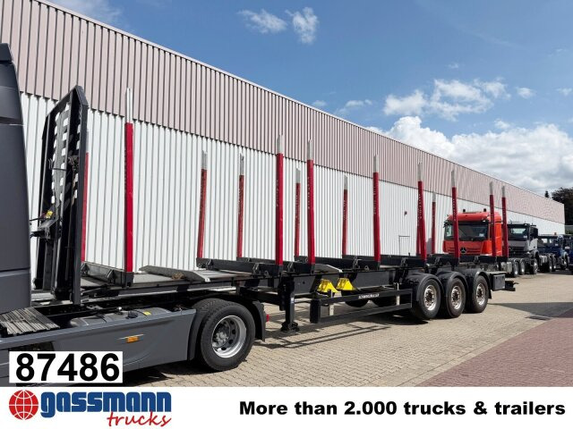 Schwarzmüller 3-Achs Holzauflieger, Liftachse, MEHRFACH - Полуприцеп лесовоз: фото 1 Schwarzmüller 3-Achs Holzauflieger, Liftachse, MEHRFACH - Полуприцеп лесовоз: фото 1