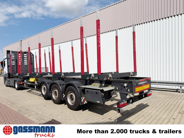 Schwarzmüller 3-Achs Holzauflieger, Liftachse, MEHRFACH - Полуприцеп лесовоз: фото 5 Schwarzmüller 3-Achs Holzauflieger, Liftachse, MEHRFACH - Полуприцеп лесовоз: фото 5