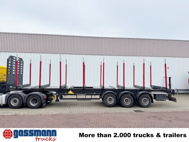 Schwarzmüller 3-Achs Holzauflieger, Liftachse, MEHRFACH - Полуприцеп лесовоз: фото 5 Schwarzmüller 3-Achs Holzauflieger, Liftachse, MEHRFACH - Полуприцеп лесовоз: фото 5