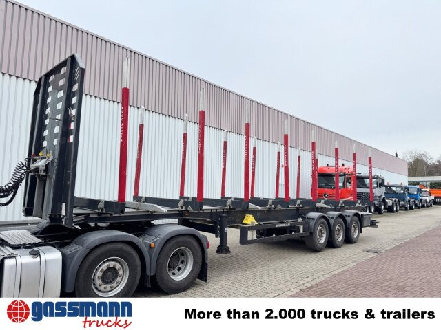 Schwarzmüller 3-Achs Holzauflieger, Liftachse, MEHRFACH - Полуприцеп лесовоз: фото 4 Schwarzmüller 3-Achs Holzauflieger, Liftachse, MEHRFACH - Полуприцеп лесовоз: фото 4