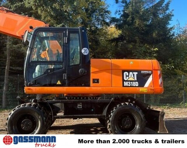 CAT M318D Mobilbagger - Строительная техника: фото 3 CAT M318D Mobilbagger - Строительная техника: фото 3