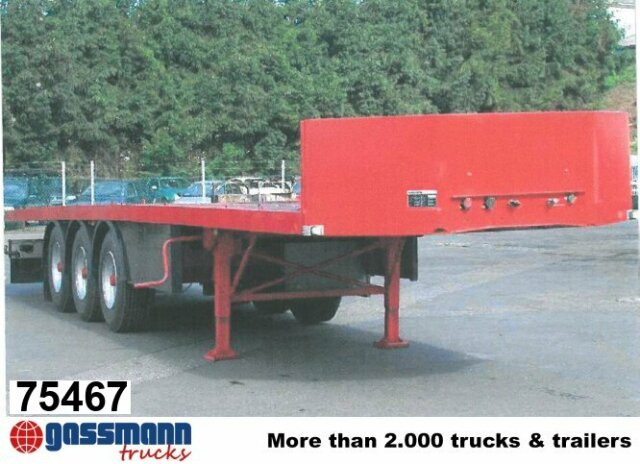 TONHOFER DL1 Plattform-Auflieger - Полуприцеп бортовой/ Платформа: фото 1 TONHOFER DL1 Plattform-Auflieger - Полуприцеп бортовой/ Платформа: фото 1