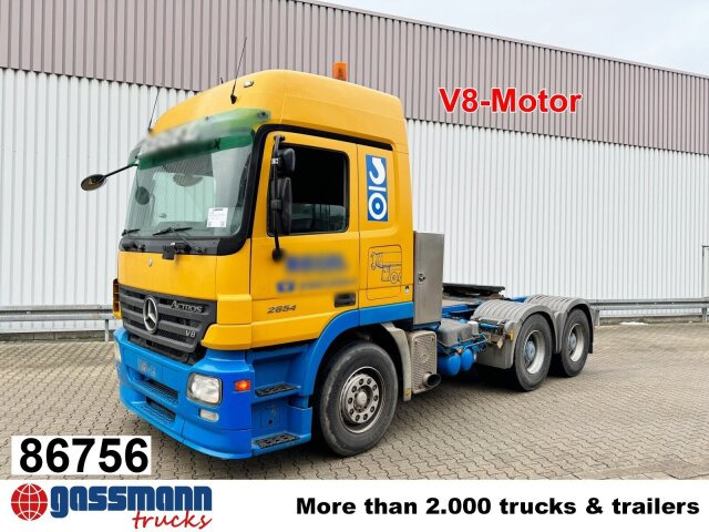 Mercedes-Benz Actros 2654 LS 6x4, Retarder, Hydraulik, 100T, - Тягач: фото 1 Mercedes-Benz Actros 2654 LS 6x4, Retarder, Hydraulik, 100T, - Тягач: фото 1