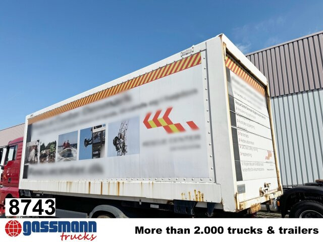 WKO 7.45 Wechselbrücke, Rolltor, Ex-Fahrschule, - Сменный кузов - фургон: фото 1 WKO 7.45 Wechselbrücke, Rolltor, Ex-Fahrschule, - Сменный кузов - фургон: фото 1