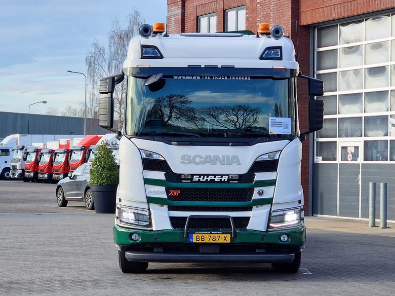 Scania G500 XT 8x4*4 - HMF 2820K Crane - AJK 20T Hooklift - Retarder - Full air - Like new - Крюковой мультилифт, Автоманипулятор: фото 4 Scania G500 XT 8x4*4 - HMF 2820K Crane - AJK 20T Hooklift - Retarder - Full air - Like new - Крюковой мультилифт, Автоманипулятор: фото 4