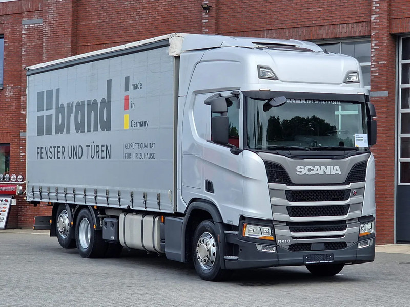 Scania R410 Highline 6x2 - Curtain sider - Retarder - Night clima - Forklift connection - Тентованный грузовик: фото 1 Scania R410 Highline 6x2 - Curtain sider - Retarder - Night clima - Forklift connection - Тентованный грузовик: фото 1