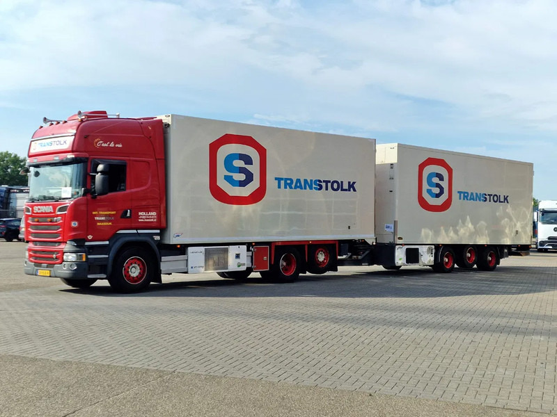 Scania R580 Topline 6x2*4 Frigo + Burg trailer - Retarder - Steering axle - Night clima - Рефрижератор: фото 3 Scania R580 Topline 6x2*4 Frigo + Burg trailer - Retarder - Steering axle - Night clima - Рефрижератор: фото 3