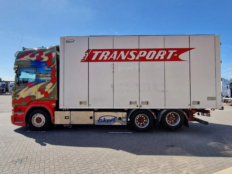Scania R580 V8 Topline 6x2 - Box with sidedoors - Retarder - Full air - 4.55WB - Грузовик с закрытым кузовом: фото 4 Scania R580 V8 Topline 6x2 - Box with sidedoors - Retarder - Full air - 4.55WB - Грузовик с закрытым кузовом: фото 4