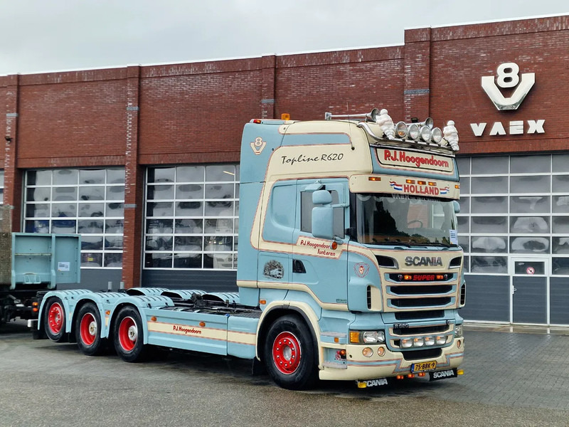 Scania R620 Topline 8x4 - Retarder - Full air - Custom interior - Show truck - HUB reduction - Грузовик-шасси: фото 1 Scania R620 Topline 8x4 - Retarder - Full air - Custom interior - Show truck - HUB reduction - Грузовик-шасси: фото 1