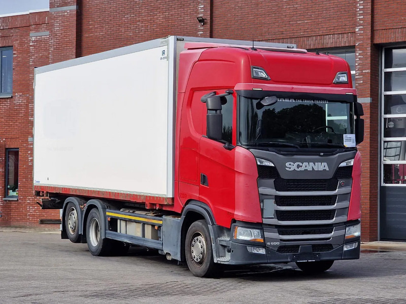 Scania S500 NGS Highline 6x2 - BDF - Full air - Loadlift - Box - Navi - Retarder - Грузовик-контейнеровоз/ Сменный кузов: фото 1 Scania S500 NGS Highline 6x2 - BDF - Full air - Loadlift - Box - Navi - Retarder - Грузовик-контейнеровоз/ Сменный кузов: фото 1