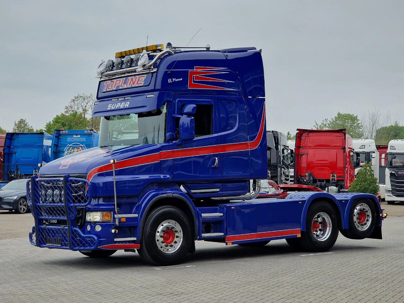 Scania T580 V8 Topline 6x2 - Original Scania Hauber / Torpedo - Manual gearbox - Show truck - Retarder - Тягач: фото 3 Scania T580 V8 Topline 6x2 - Original Scania Hauber / Torpedo - Manual gearbox - Show truck - Retarder - Тягач: фото 3