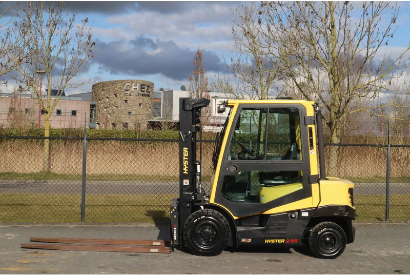 Hyster H2.5 A | BOOM SUSPENSION | SIDESHIFT | FORK EXTENTIONS | FORK POSITIONERS - Дизельный погрузчик: фото 1 Hyster H2.5 A | BOOM SUSPENSION | SIDESHIFT | FORK EXTENTIONS | FORK POSITIONERS - Дизельный погрузчик: фото 1