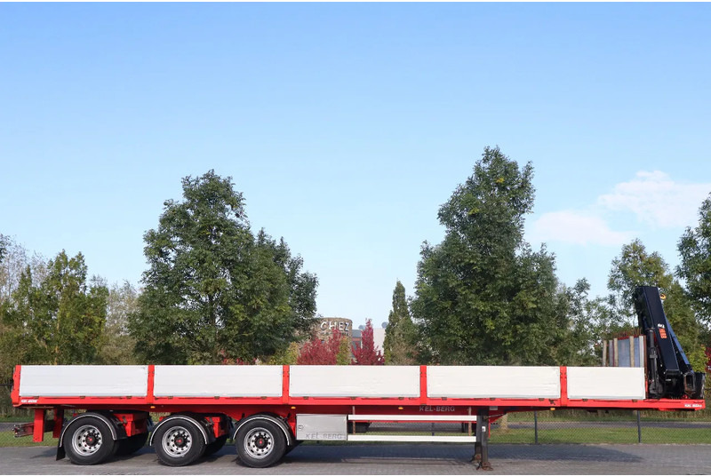 Kelberg HIAB 228-4 | 3 AXLE | LIFT AXLE | 2X STEERING | KRAN / CRANE - Полуприцеп бортовой/ Платформа: фото 5 Kelberg HIAB 228-4 | 3 AXLE | LIFT AXLE | 2X STEERING | KRAN / CRANE - Полуприцеп бортовой/ Платформа: фото 5