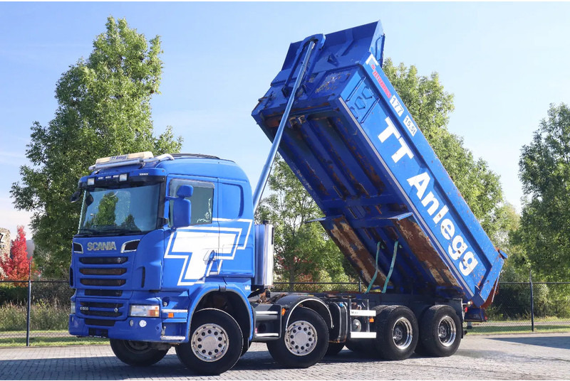 Scania R500 V8 | 8X4 | RETARDER | BIG AXLES | FULL STEEL | EURO 5 - Самосвал: фото 1 Scania R500 V8 | 8X4 | RETARDER | BIG AXLES | FULL STEEL | EURO 5 - Самосвал: фото 1