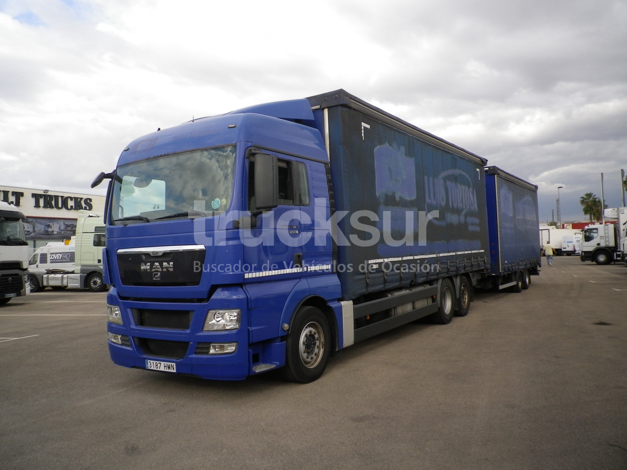 MAN MAN TGX 480.26 REMOLCADOR - Тентованный грузовик: фото 1 MAN MAN TGX 480.26 REMOLCADOR - Тентованный грузовик: фото 1