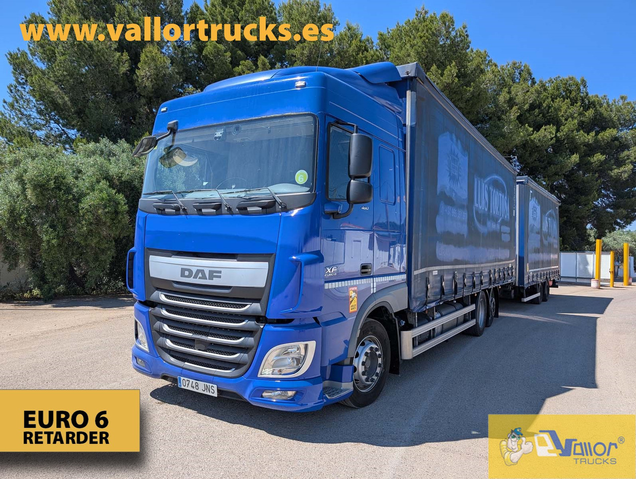 DAF XF 460 - ROAD TRAIN - Тентованный грузовик: фото 1 DAF XF 460 - ROAD TRAIN - Тентованный грузовик: фото 1