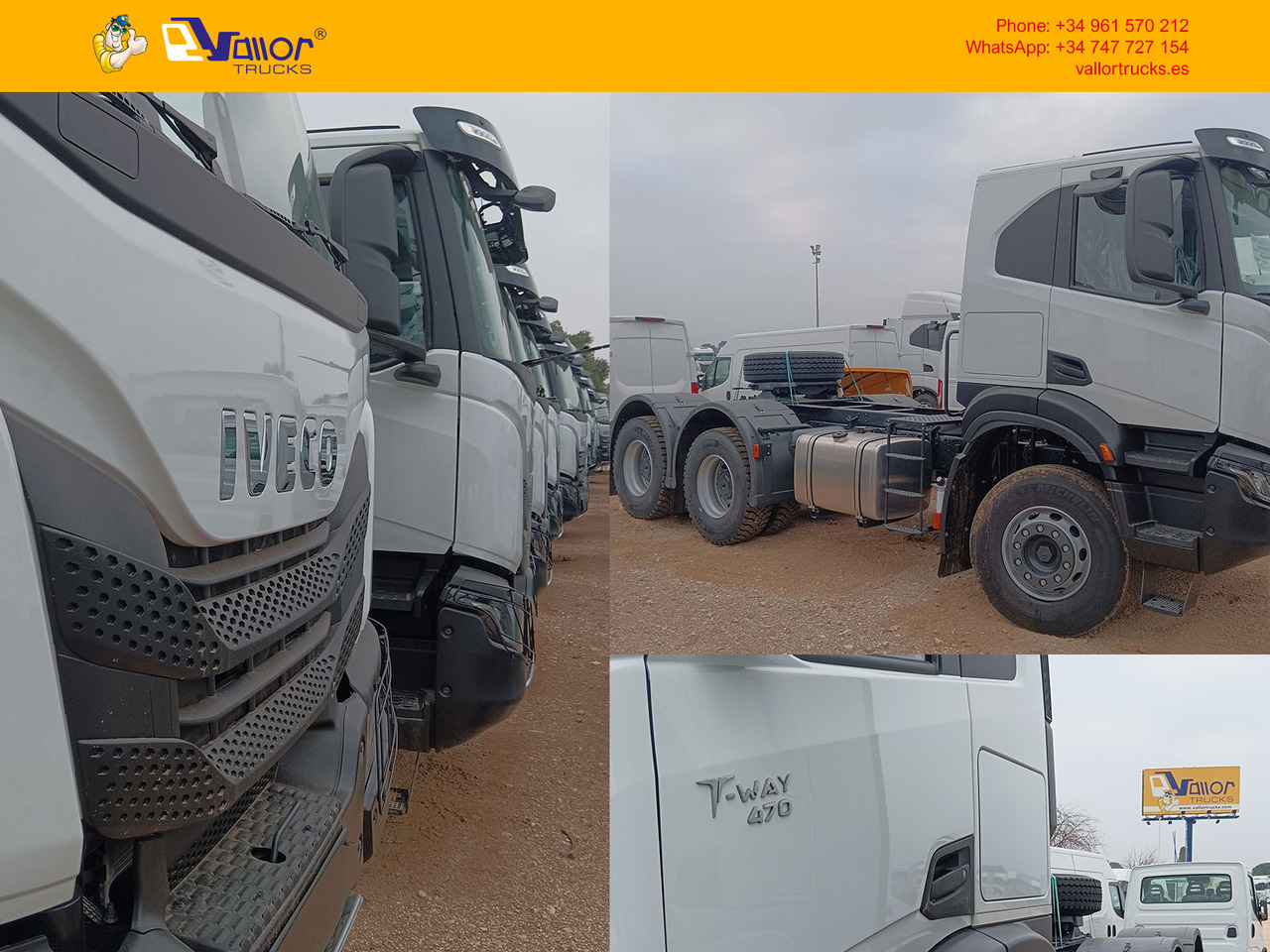 IVECO T-WAY 470 6x4 - - ONLY FOR EXPORT - Тягач: фото 4 IVECO T-WAY 470 6x4 - - ONLY FOR EXPORT - Тягач: фото 4