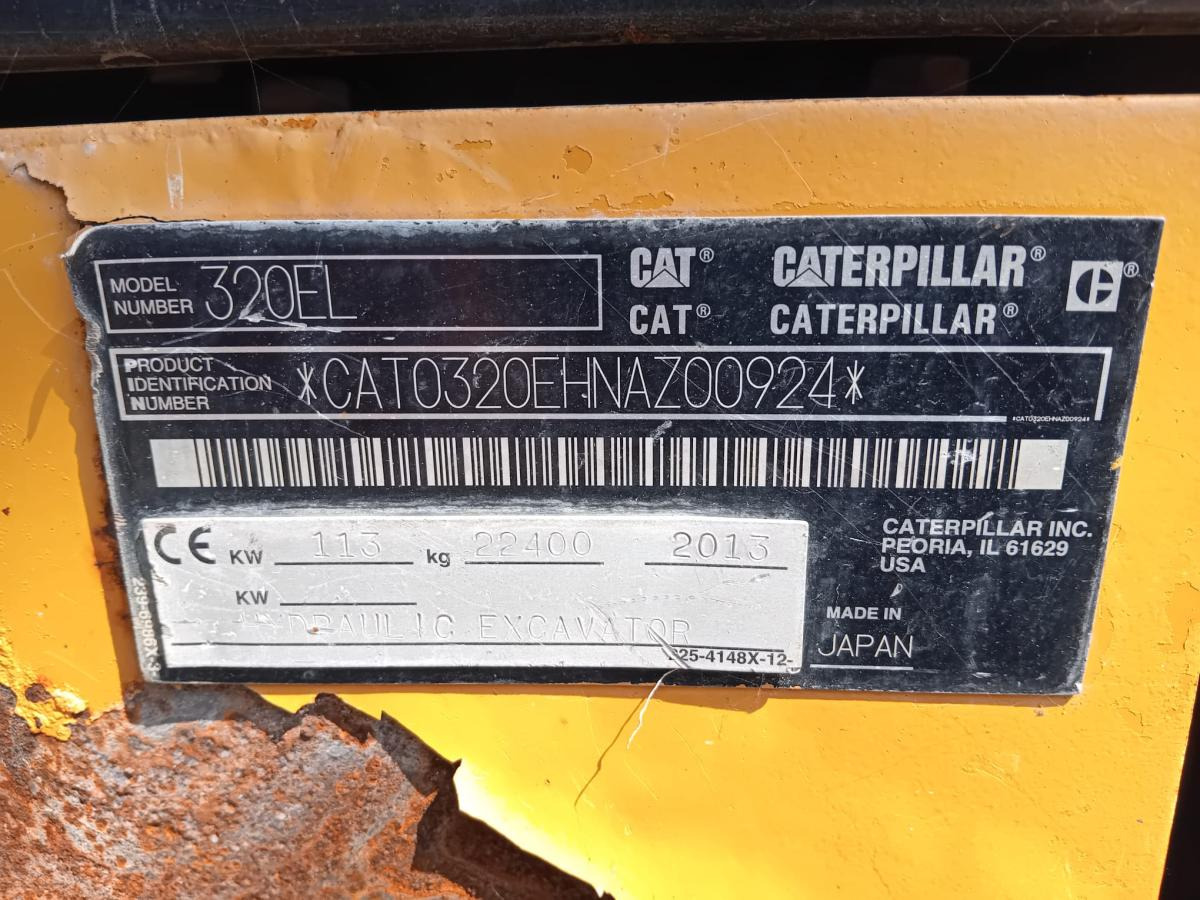 Caterpillar 320EL - Гусеничный экскаватор: фото 4 Caterpillar 320EL - Гусеничный экскаватор: фото 4