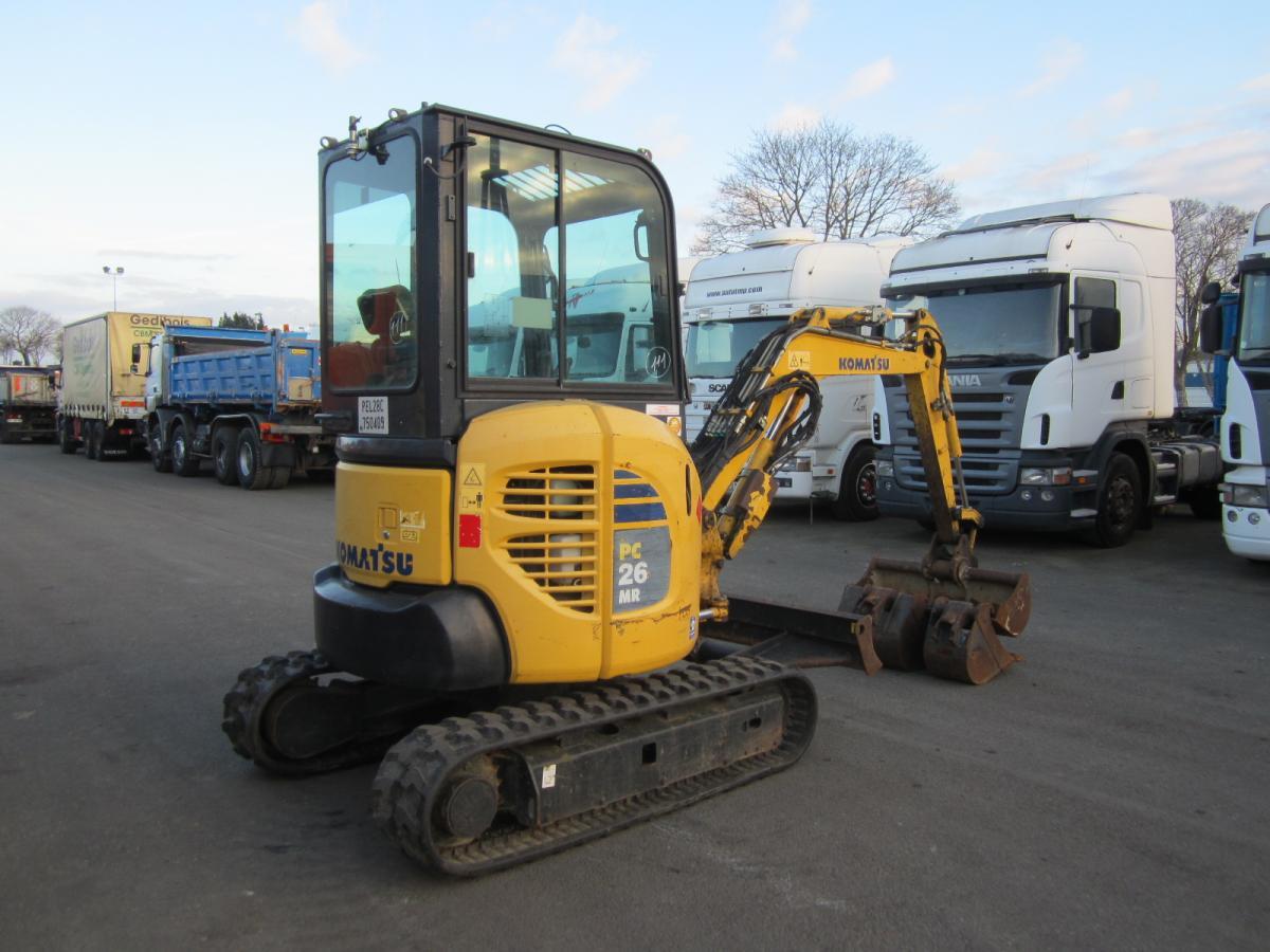 Komatsu PC26MR-3 - Мини-экскаватор: фото 3 Komatsu PC26MR-3 - Мини-экскаватор: фото 3