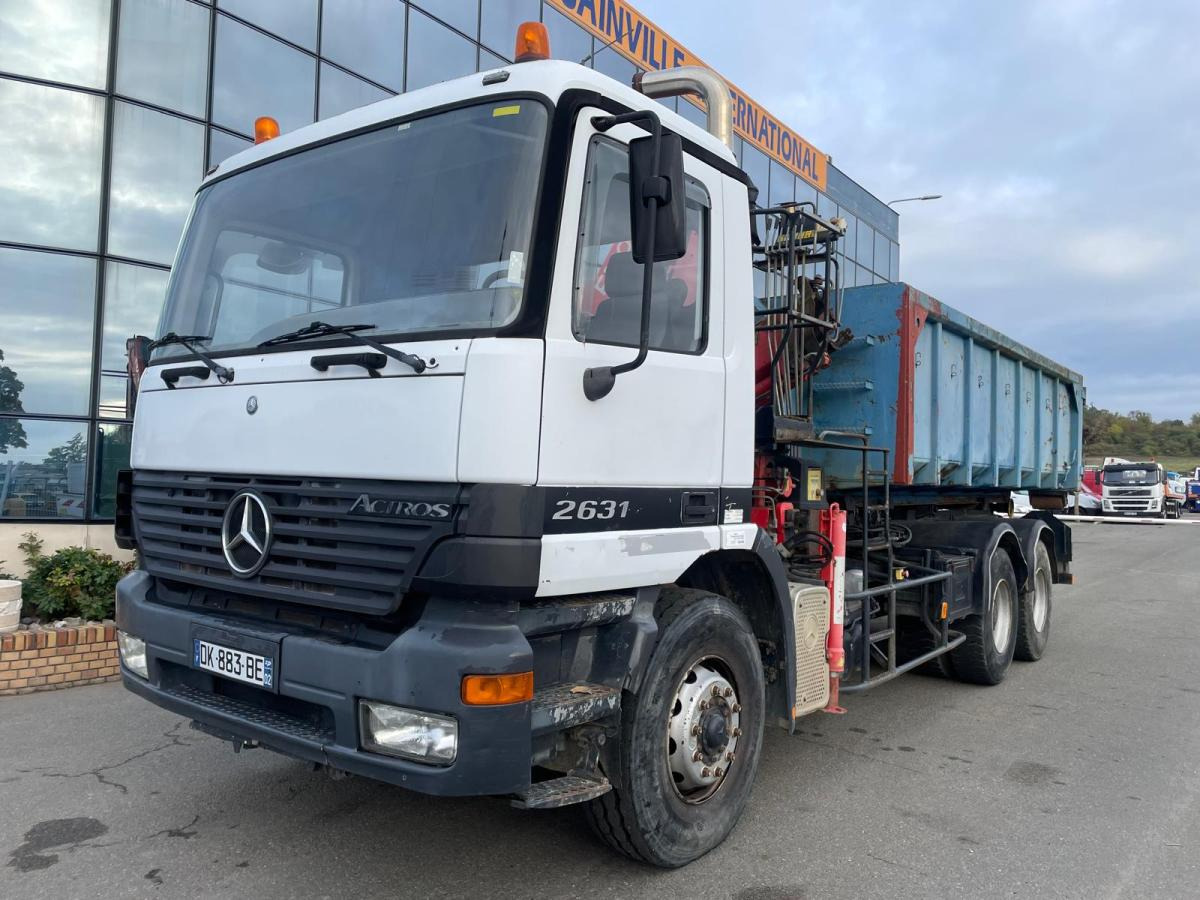 Mercedes Actros 2631 - Крюковой мультилифт, Автоманипулятор: фото 2 Mercedes Actros 2631 - Крюковой мультилифт, Автоманипулятор: фото 2