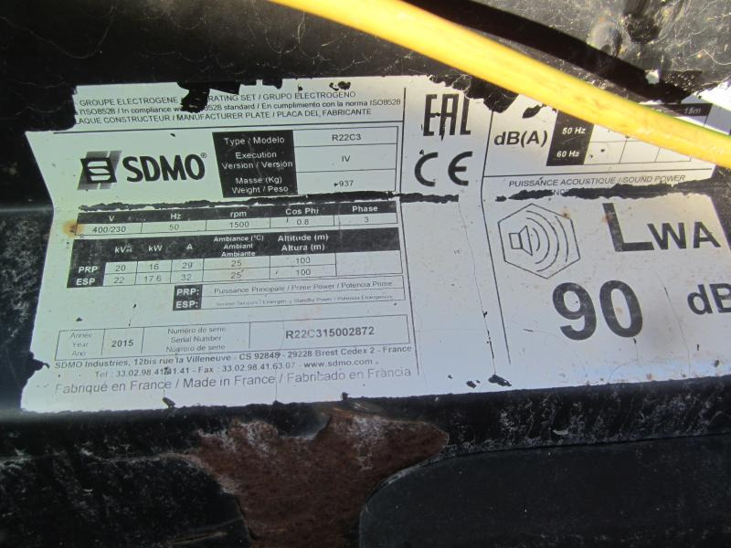 Электрогенератор Sdmo R22: фото 7