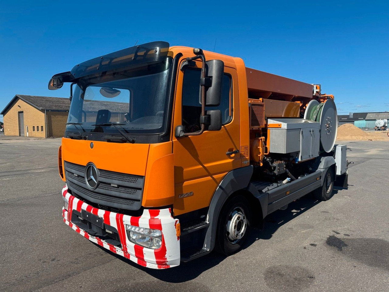 Mercedes-Benz Atego 1223 4x2 Euro 6 Cityflex 204 - Ассенизатор: фото 1 Mercedes-Benz Atego 1223 4x2 Euro 6 Cityflex 204 - Ассенизатор: фото 1