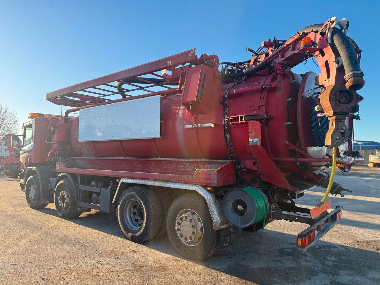 Scania 114/380 8x2*6 Assmann 14 m3 Vacuumtruck - Ассенизатор: фото 4 Scania 114/380 8x2*6 Assmann 14 m3 Vacuumtruck - Ассенизатор: фото 4