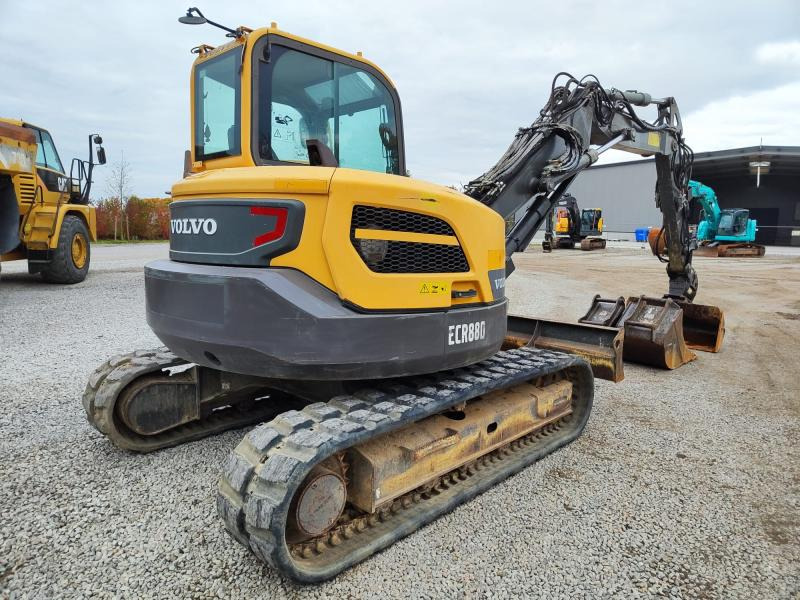 Volvo ECR88D - Мини-экскаватор: фото 2 Volvo ECR88D - Мини-экскаватор: фото 2