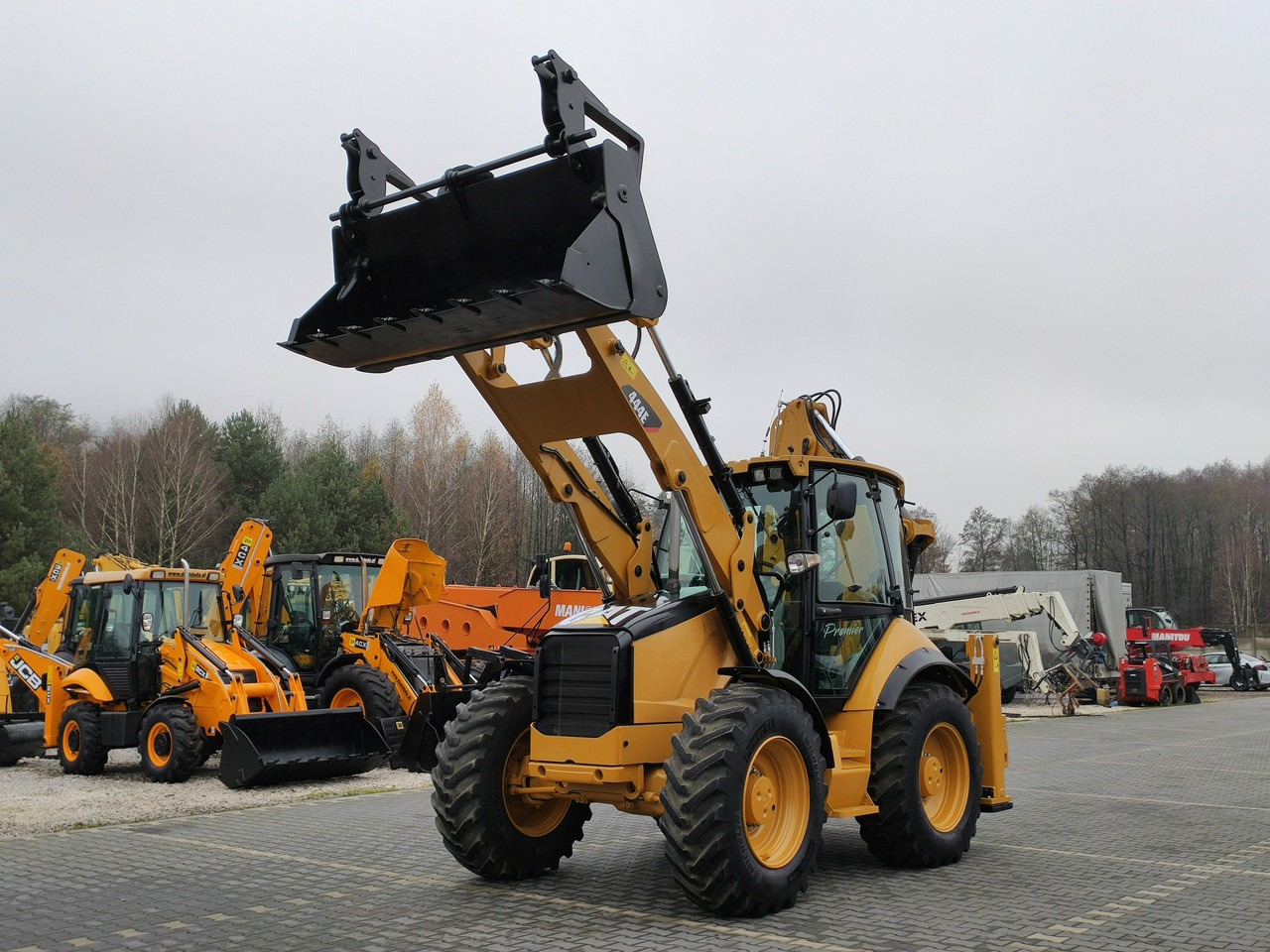 Экскаватор-погрузчик Caterpillar 444E Premier Sterowanie na Joystickach FULL OPCJA: фото 23