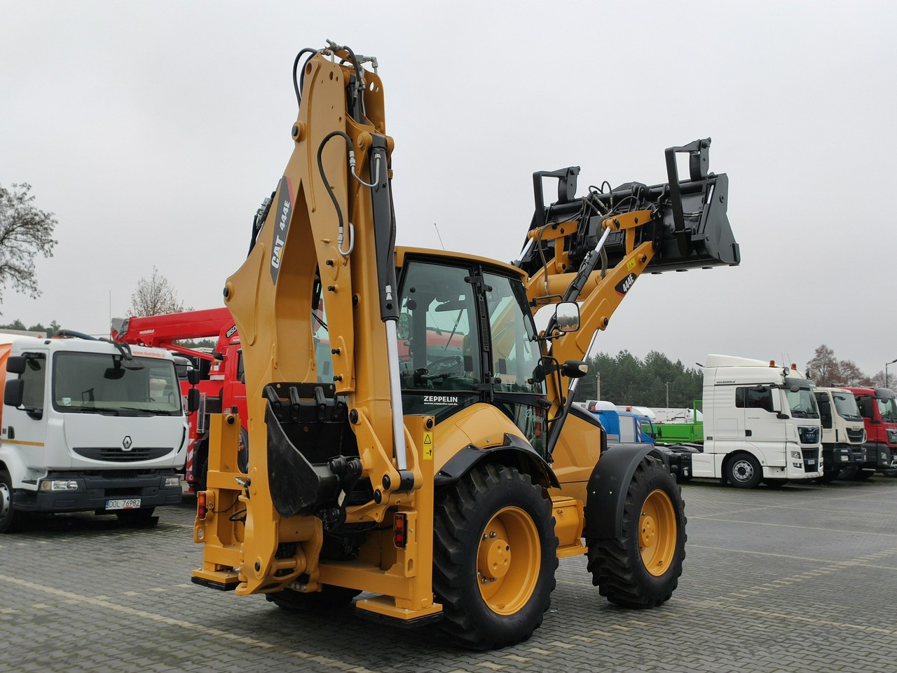 Экскаватор-погрузчик Caterpillar 444E Premier Sterowanie na Joystickach FULL OPCJA: фото 14